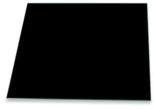 decorwelt | Herdabdeckplatte Schwarz 60x52Ceranfeldabdeckung 1 teilig Universal Abdeckung Kochplatten Glas Induktion Herdschutz Deko Schneidebrett Spritzschutz