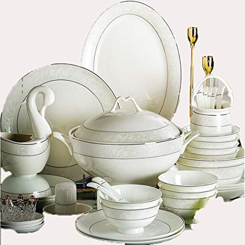 Céramique Assiette Creuse Assiette En Grès Assiette À Pâtes Assiette À Salade Service De Table Porcelaine,B