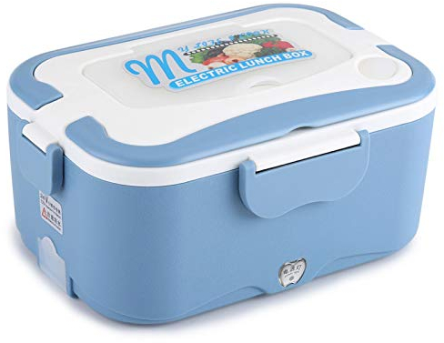 Contenitore per il pranzo elettrico da 1,5 litri Contenitore per il pranzo portatile per riscaldamento elettrico per auto 12V / 24V Contenitore per riscaldatore per scaldavivande