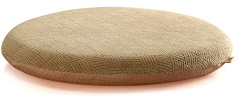 QQDD Memory-Schaum Sitzkissen,Sitzauflage Stuhlkissen Sitzauflage Gepolstert rutschfest Dicke Bequemes Sitzpolster Rund Demontierbar Stuhlkissen Passend für Büro Catering Wohnzimmer 38/42/50CM