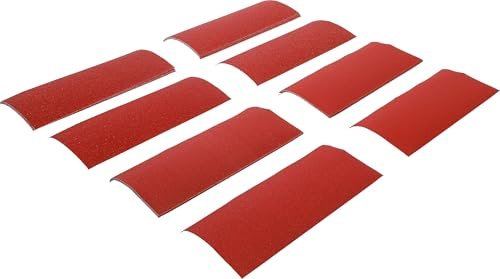 BGS Diy 80813 | Schleifblatt-Satz für Schwingschleifer/Handschleifer | 93 x 230 mm | K 60-180 | 25-tlg.