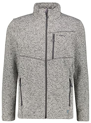 meru Herren Fleecejacke BERGEN hellgrau mel. (221), L