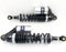 Hegeiisy 320mm 12.5 Zoll 7mm Feder Universal Motorrad Stoßdämpfer Hinterradaufhängung ATV Quad Roller Dirt Bike Für CBR600 CBR400 CB500 YZF XC EXC XCF Silber Schwarze