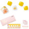NAILOG Semi Cured Gel Nail Strips, Toe Nail Polish Strips with Glossy Gel Finishing | 32 Pieces Long Lasting Pedi Nail Wrap, Sunday Park