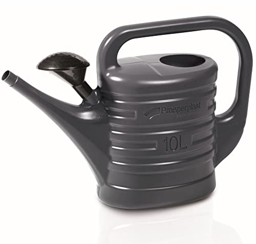 botle Arrosoir avec pommeau de douche - 10 l - En plastique - Anthracite