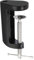 PATIKIL 0.27/M10 Filettatura Foro Scrivania Tavolo Montaggio Morsetto, Universale Regolabile C Forma Scrivania Morsetto per Microfono Braccio Scrivania Lampade Stand, Nero
