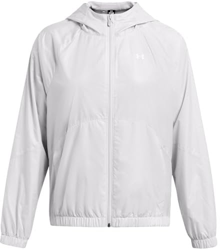Under Armour Rival Sport Windbreak Jacke Damen grau, M Damen