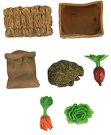 Warmhm 14stücke Teiliges Farm Dekoration Aus Realistische Sandtray Accessoires Für Kreative Landschaftsgestaltung Und Kinderzimmergestaltung
