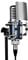 Takstar SM-9 XLR-Kondensator mikrofon mit 34 mm vergoldeter Membran, Pop-Filter, Shock Mount, Low Noise Circuit, Broadcast Mikrofon für Instrumenten und Gesangsaufnahmen, Podcasts, Studio, YouTube