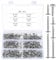 Tek Self Tapping Screws - 240 Pcs, Modified Truss Head for Metal, Wafer Head Phillips Self Drilling Screws for Wood, Metal, Plastic