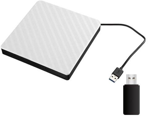PRIMUZ Disco Rigido di Backup, unità di Archiviazione Esterna USB da 5 Gbps, unità di Backup del Registratore Dati, Disco Rigido Multifunzionale per Laptop E Computer Desktop