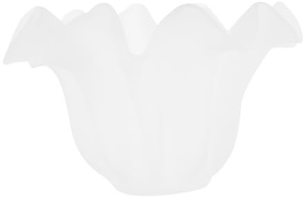 Housoutil Pantalla De Lámpara De Vidrio Esmerilado Vintage Para Pared Pantalla Decorativa Fácil De Instalar Adecuada Para Dormitorio y Pasillo 1 Unidad