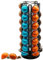Wrobic Coffee Capsules Holder for 35 Nespresso Vertuo Pods, Coffee Pod Holder for Nespresso Vertuoline Pods, Rotating Design, Coffe Storage Rack for 35 Pcs Pods，Black