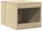 vidaXL Katzenklo Schrank, Katzenschrank Katzentoilette, Beistelltisch Katzenhaus, Katzenmöbel Verstecktes Design, Sonoma Eiche Holzwerkstoff
