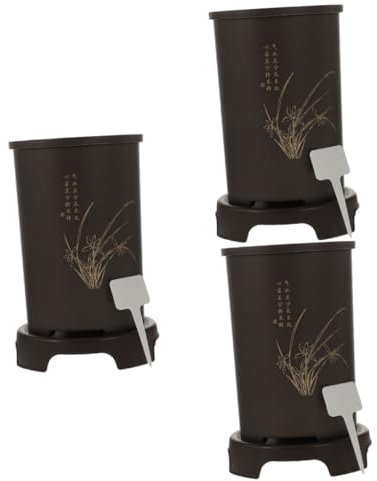 INOOMP 3 Set Vaso Di Orchidee Fioriera Interna Vaso Orchidea Fioriera Vasi Per Piante Da Orchidea Piantare Vaso Orchidea Vaso Di Fiori Vasi Di Piante Da Vasi Di Fiori