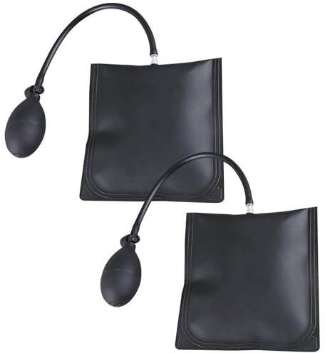 Wedge Up Bag,2 PCS Air Wedge Pump Wedge Air Bag Car Pump Wedge Inflatable Air Wedge Pump Air Pump Wedge Up Bag Wedge Up Tool for Door, Window Installation, and Car Repair，air wedge，air wedge pump