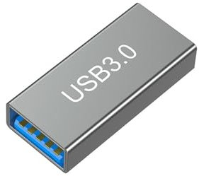 SueaLe Coupleur USB 3.0 femelle vers femelle pour rallonger les câbles USB et connecter des périphériques de données 5 Gbit/s