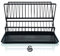 Swan SKWA5071BLK Stealth 15 Plate Collapsible Dish Rack with Removable Drip Tray, Space Saving Two Tier Design, Iron Body, Black