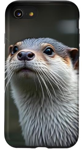 Hübsches Gesicht Otter Hülle für iPhone SE (2020) / 7 / 8