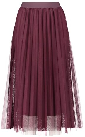 Betty & Co Damen Midirock mit Plissee