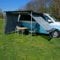 your GEAR Campingbus Sun + Rain Blocker Side Walls - 2 x Seitenwand für Markise mit 2 m Auszug