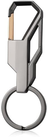 HSJKU Auto Schlüsselanhänger für VW T4 Transporter, Schlüsselanhänger Halter Keychain Ersetzen Zubehör Geschenk für Männer Frauen,H