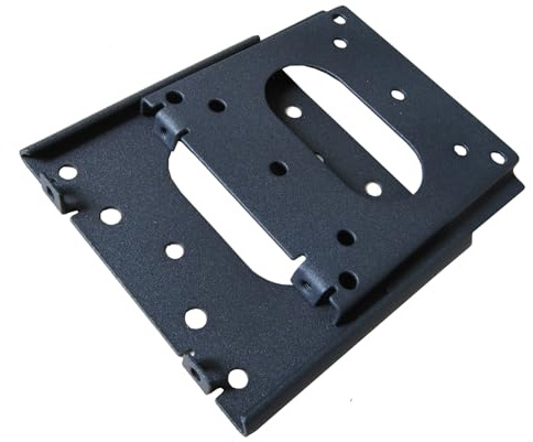 NTCLHFXU Wandhalterung für Monitor, fest, platzsparend, 75 mm, 100 mm, für 10–30 Zoll LCD Monitor, Zubehör, Büro Wandhalterung