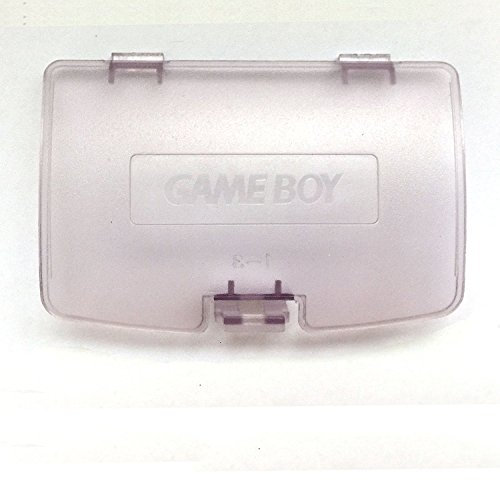 Ambertown Akku-Rücktürabdeckung für Gameboy Color GBC Game Boy, Ersatzteil, transparent, Violett