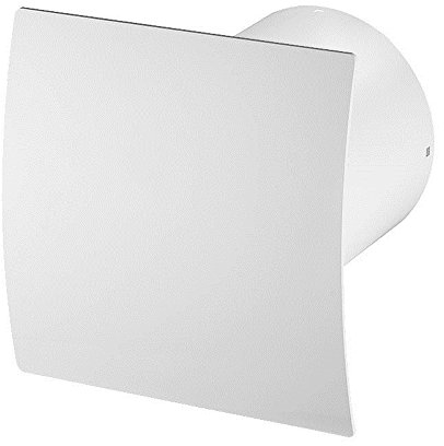 Kolor Badlüfter Wand-Ventilator Ø 100 mit Nachlauf, Kugellager Turbo (Turbo + Nachlauf)