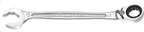 Facom 467BR.19 Quick Fork Combination Spanner with Metric Ratchet, Silver, 19 mm