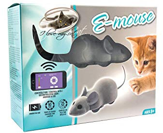 Riga E Mouse I Love My Cat Souris Connectée pour Chat pour Chat