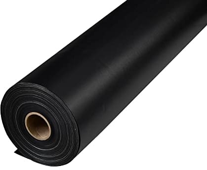 [Black Colour] Blackout Thermal Curtain Lining Fabric Per Metre, 54 / 137CM Wide 3 Pass by Hachette