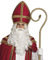 Boland 56841 - Mitra Sankt Nikolaus, Rot-Gold, Größe circa 35 x 33 cm, Hut, Mütze, St. Martin, Weihnachten, Advent, Kostüm, Karneval, Mottoparty