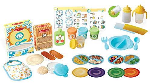 Melissa & Doug Puppeneltern Spielset Guten Appetit