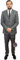 Leonardo DiCaprio (Grey Suit) Pappaufsteller mini