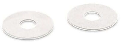 RONDELLES DE CARROSSERIE INOX A4 AISI 316 PLATES EXTRA LARGES -100pcs de Ø 10 X 25