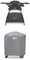 Weber 209860 Stand Gasgrill Edition, Schwarz + Abdeckhaube für Q-1000/2000 mit Rollwagen/Stand, grau