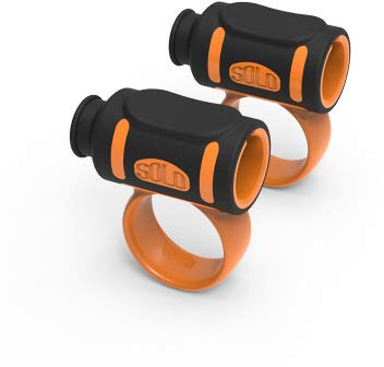 SOLO SD-10 Drumstick Control Aid Drumstick Drumstick Controller Drumstick Hilfsdrumsticks (5#, schwarz orange)