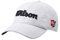 Wilson Jungen Pro Tour Baseball Cap, White/ Black, Einheitsgröße EU