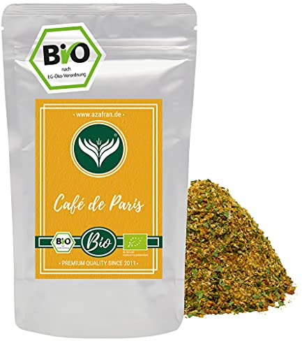 Azafran Bio Cafe de Paris Gewürz für Butter oder Sauce, Dip Gewürzzubereitung 250g