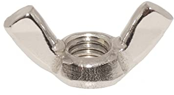 Flügelmuttern M16 10 Stück amerikanische Form mit kantigen Flügeln ähnlich DIN 315 A2 Edelstahl