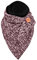 ihreesy Schal Damen Dreieck Drucken Button Dreieckschal,Elegant Herbstschal Wrap Schalcape Dreieck Schal Winterschal Feinstrick Halstuch Dreieckstuch Cape Halstücher,Rot