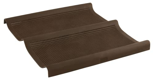 Lurch FlexiForm Ciabatta 85080 Tapis de cuisson pour 2 ciabattas croustillants 29,5 x 26 cm Silicone platine de qualité supérieure Marron