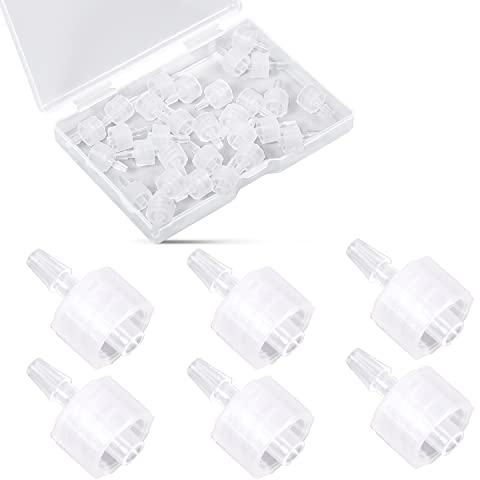 30 Stück Spritzenadapter, Männlich Luer Lock 3/32 Inch Luer Lock Anschluss Kit auf Spritzenkupplungsadapter Luer Adapter
