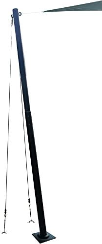 Mat de Fixation incliné pour Voile d'ombrage