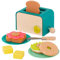 B. Set tostapane per la colazione - Set da 14 pezzi - Toast e suoni pop-up - Giocattoli di simulazione - 3 anni + - Mini Chef - Set colazione