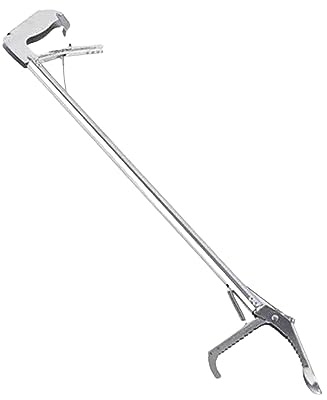 JISADER Pinza para Serpientes, Pinza para Cangrejo, Pinza para Reptiles, Herramienta Manipuladora con Autobloqueo, 75CM