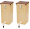 Kerbl 74160 Abreuvoir pour Lapins Spécial 1000 ML, Marron (Lot de 2)