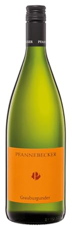 Pfannebecker Grauburgunder Qualitaetswein trocken 1 L Flasche