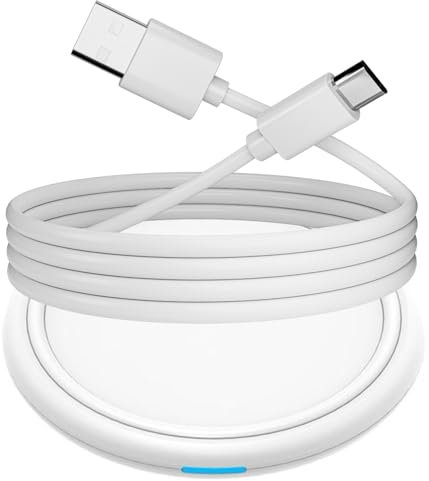 GreenMingle Wireless Charger Bundle for iPhone and Samsung Wireless Charging Pad Qi-Certified 10W Max for iPhone 15 14 13 12 SE 2 11 Xs XR X 8 Plus Airpods & Galaxy S24 S23 S22 S21 S20 S10 S9 Note 20